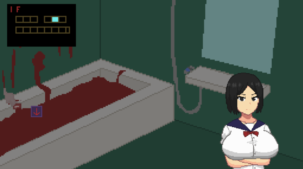 血溜まりとなった浴槽